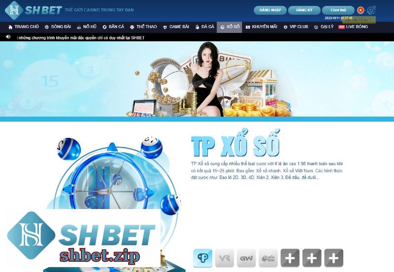 Xổ Số Tại SHBET